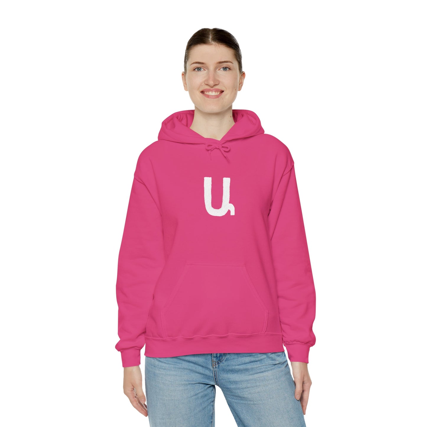 Custom Armenian Letter Unisex Hoodie Warm Colors