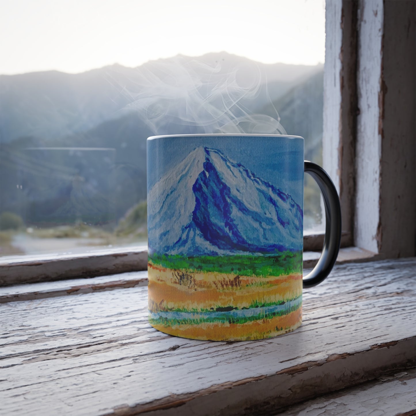 Mount Ararat in the Fall Magic Mug