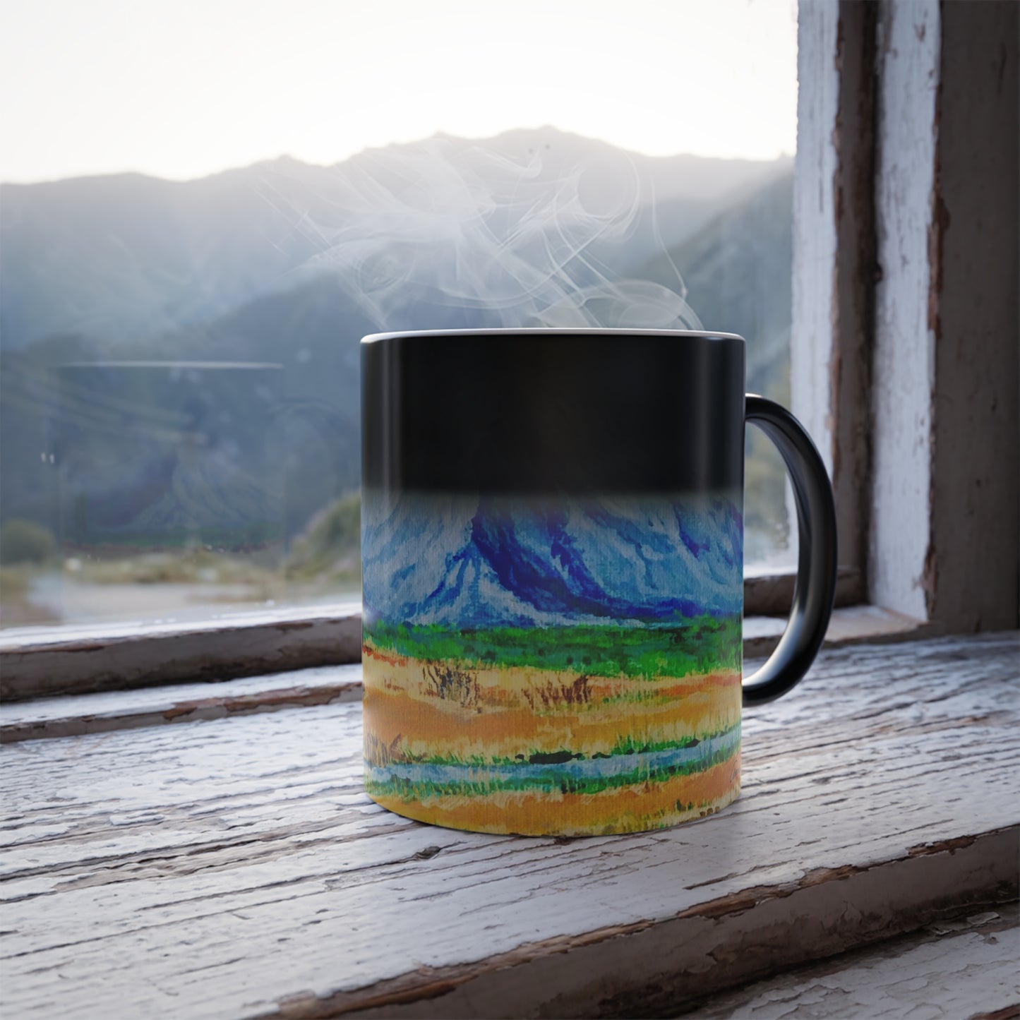 Mount Ararat in the Fall Magic Mug