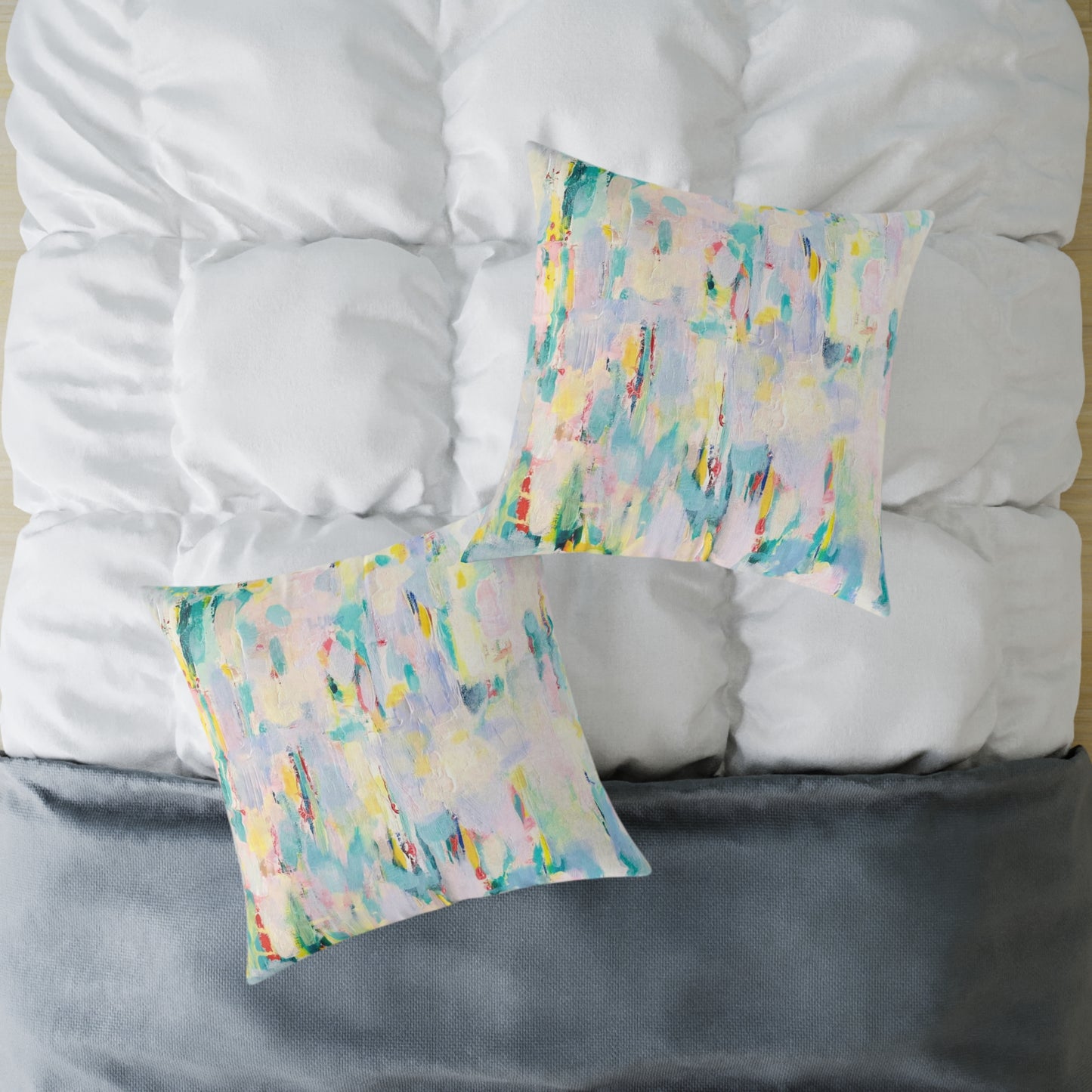 Dissertation Square Poly Canvas Pillow