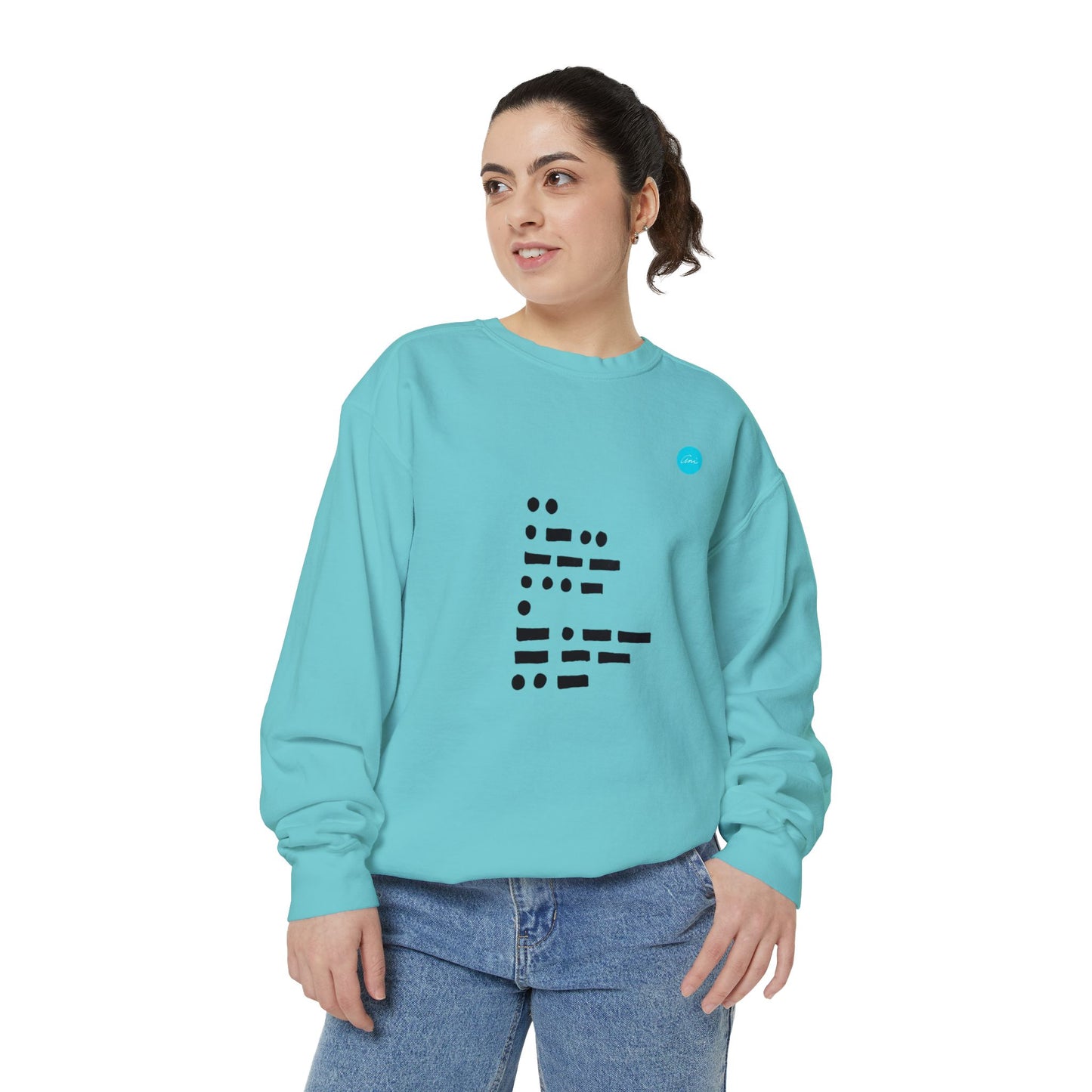 I Love You Morse Code Unisex Sweatshirt