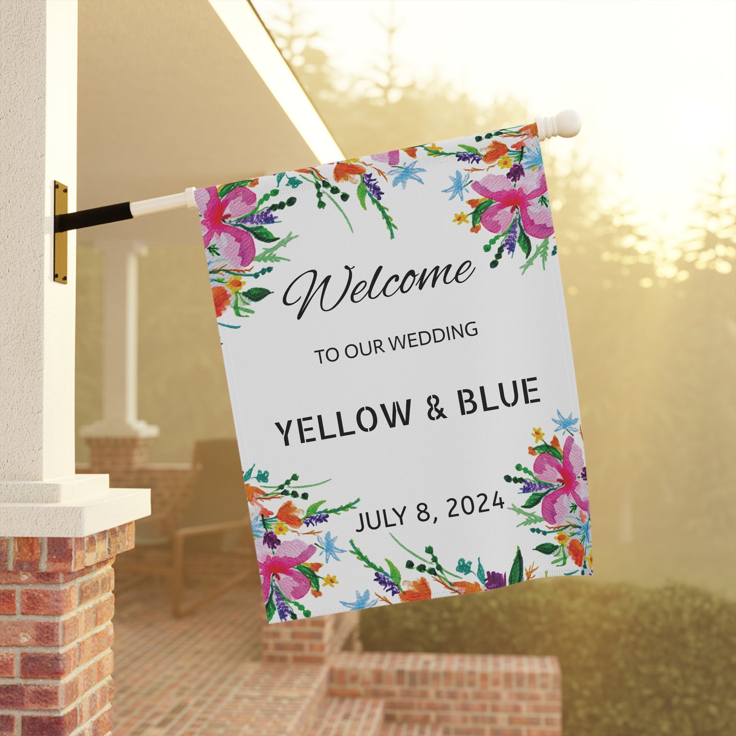 Customizable Summer Bouquet Event Banner