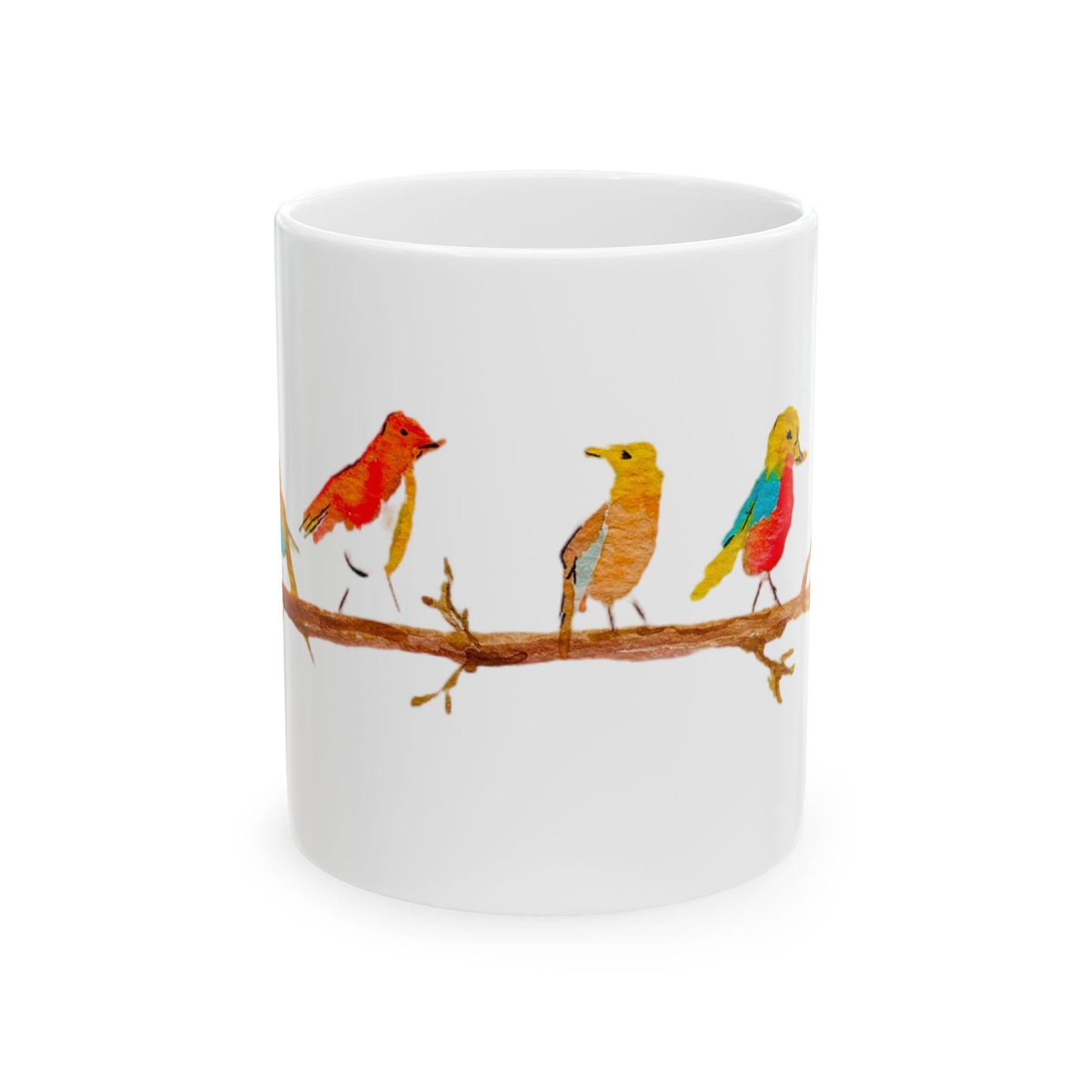 Birds on a Branch Ceramic Mug