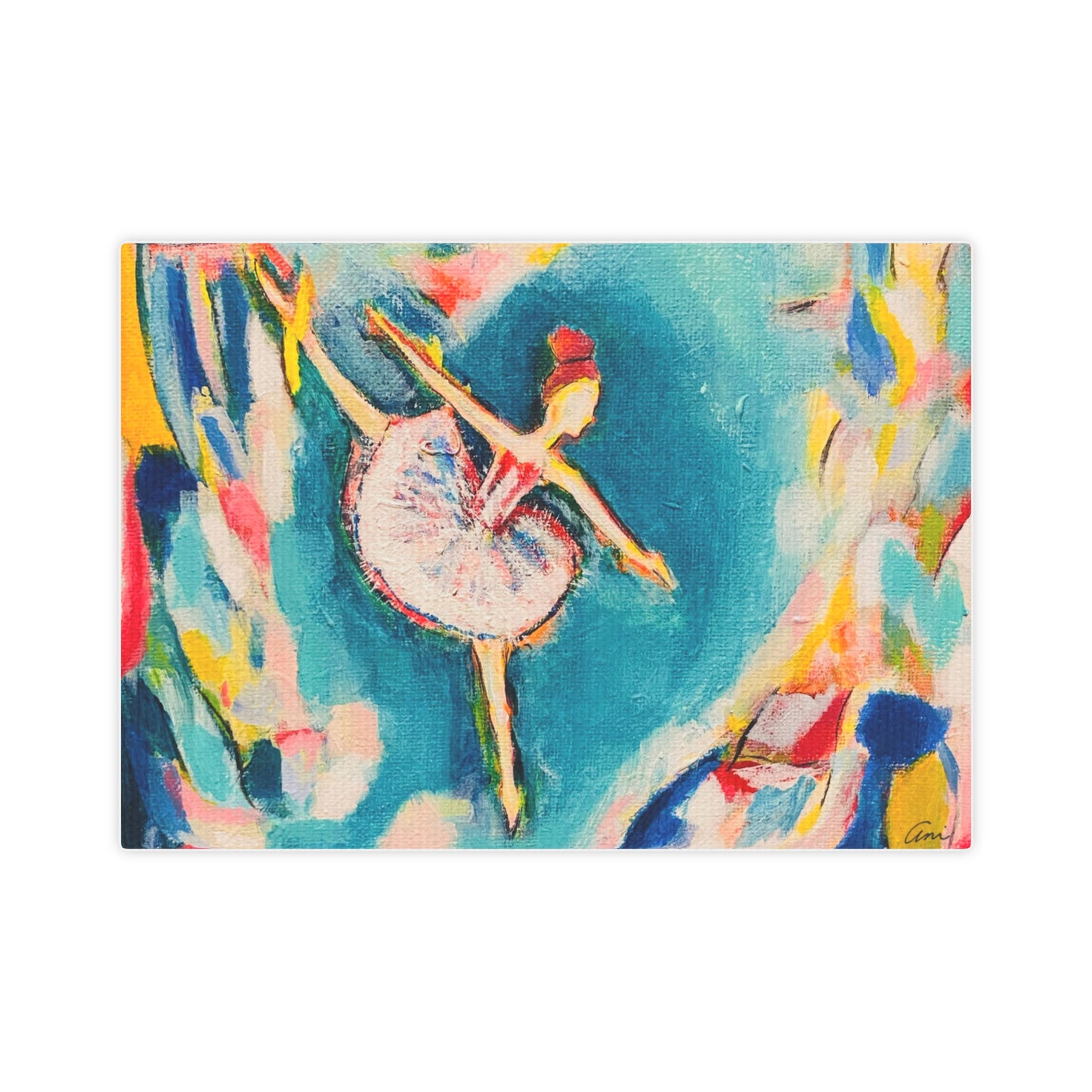 Ballerina Canvas Print