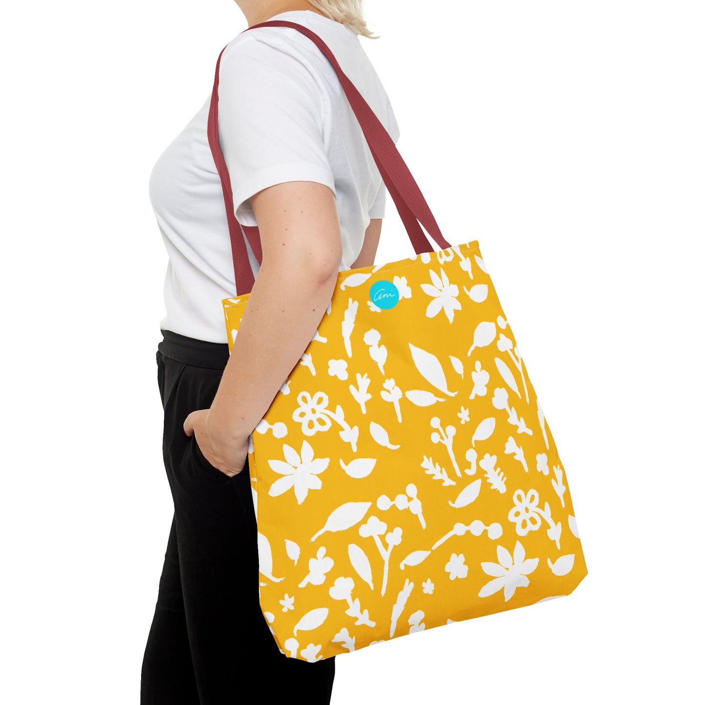 Yellow Fall Foliage Tote Bag