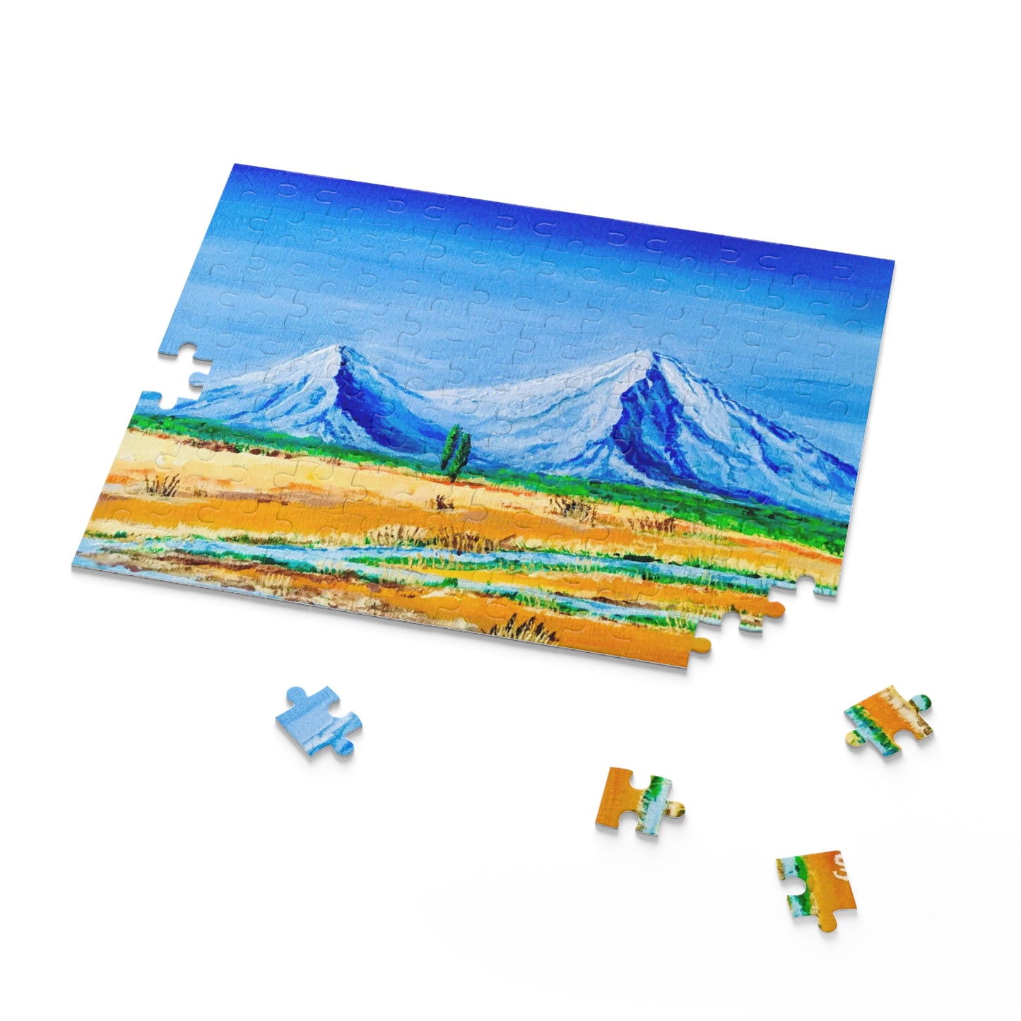 Mount Ararat in the Fall Puzzle (120, 252, 500-Piece)