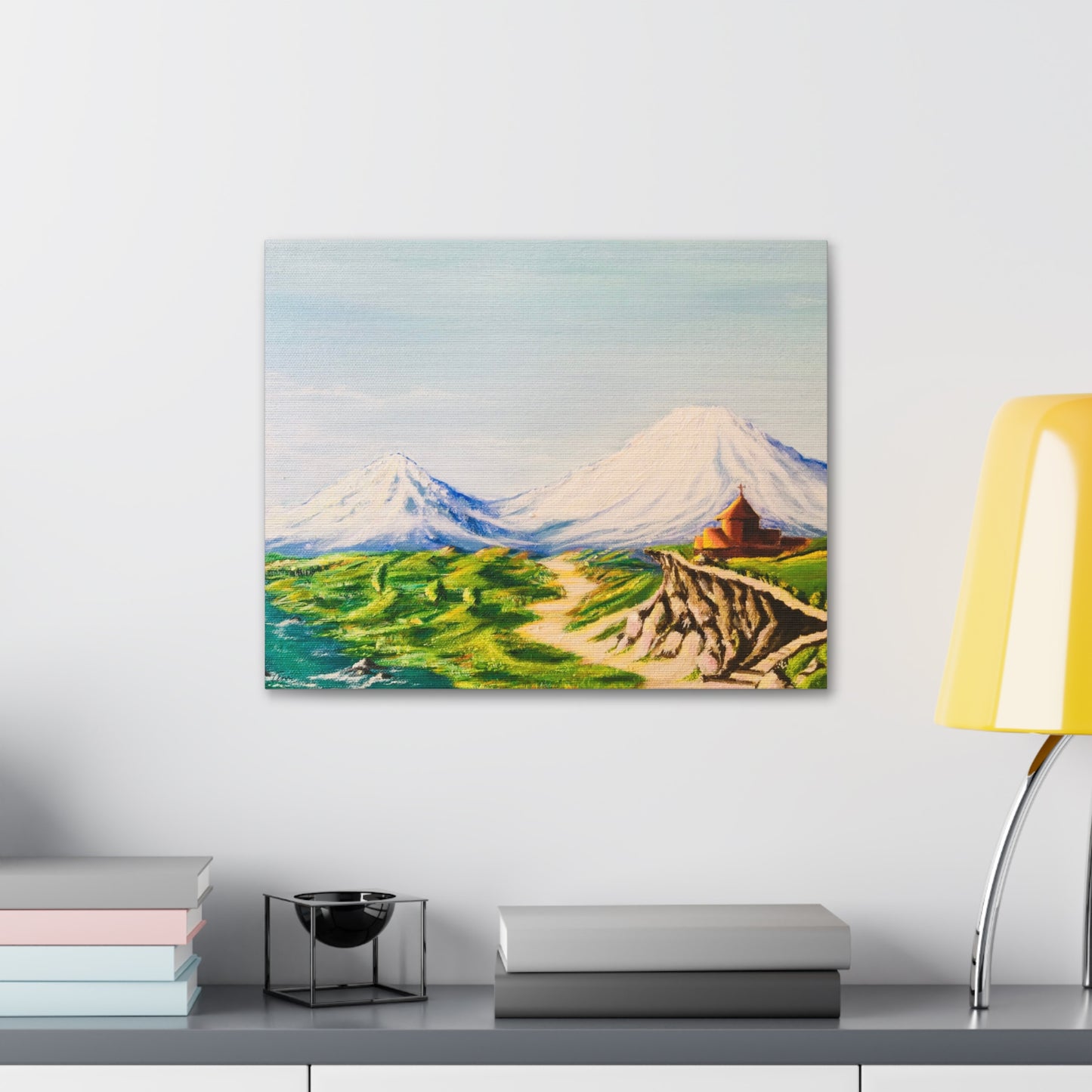 Mount Ararat Stretched Canvas