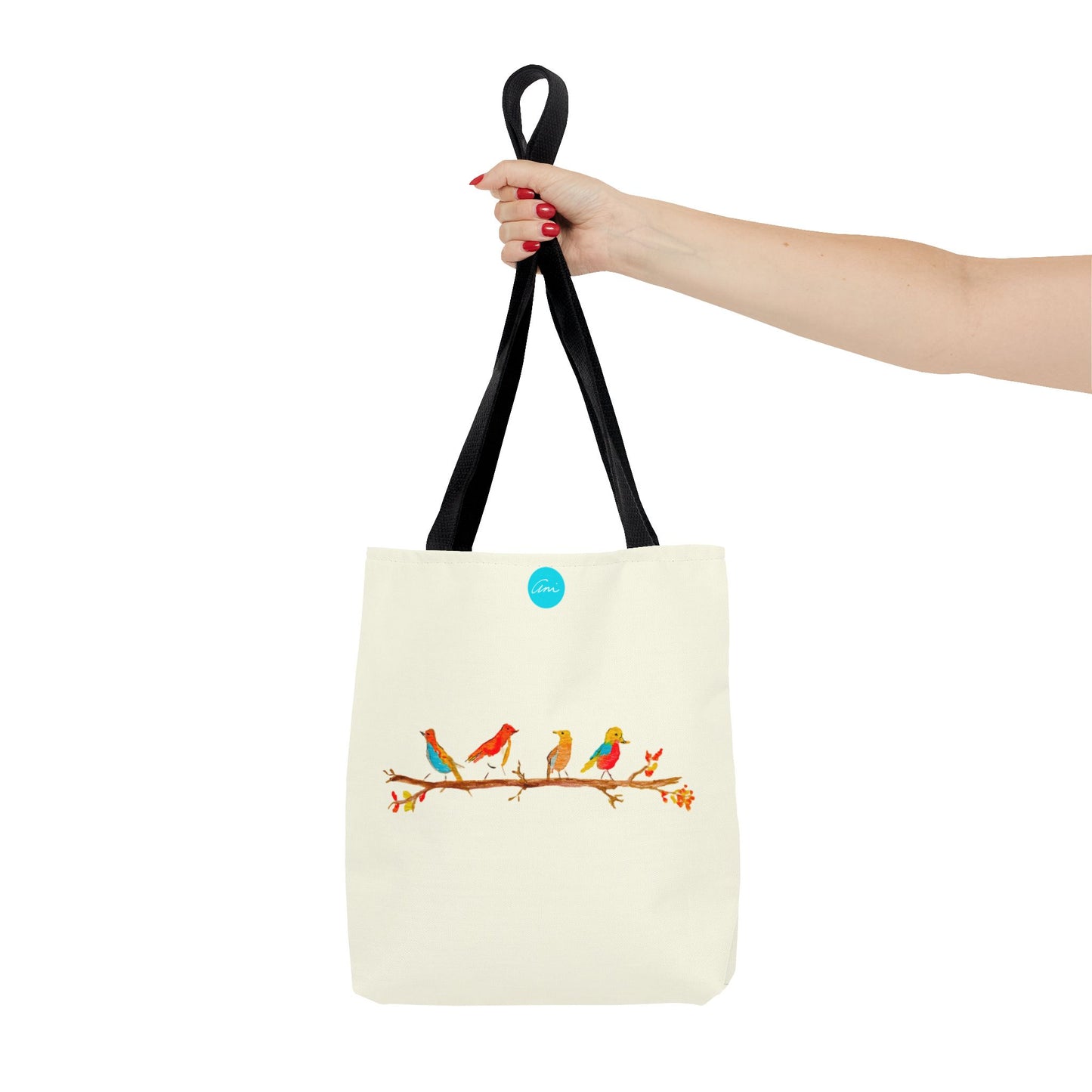 Birds on a Branch Ivory Tote Bag