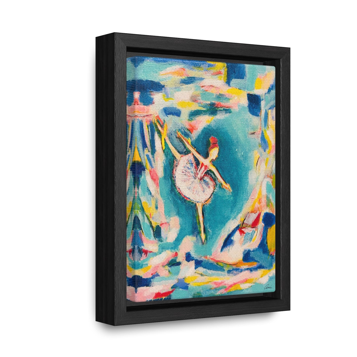 Ballerina Gallery Canvas Wraps with Vertical Frame