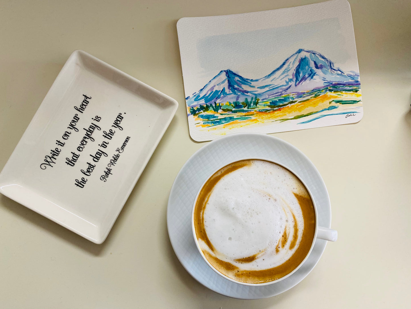 Mount Ararat Original Watercolor