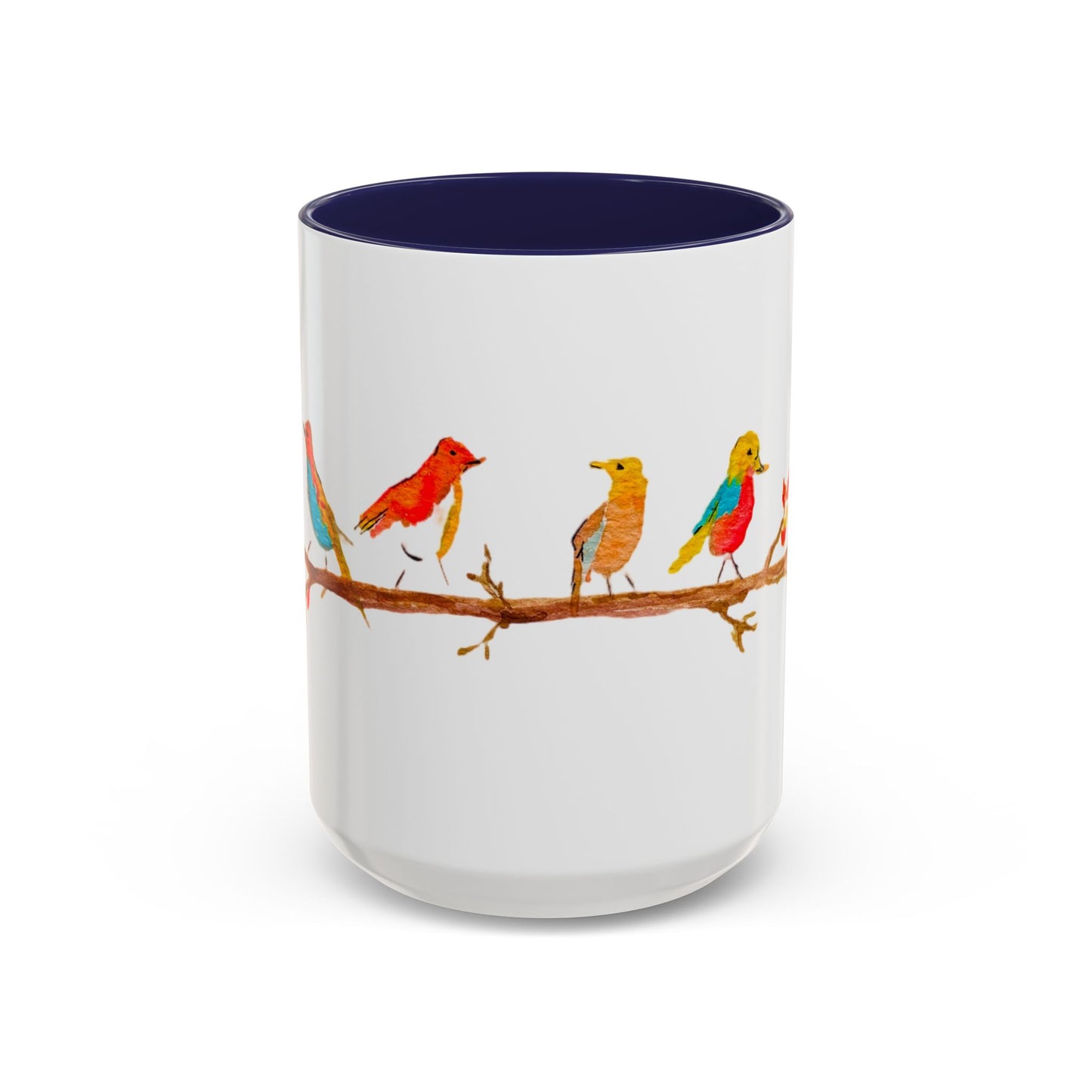 Birds on a Branch Accent Coffee Mug