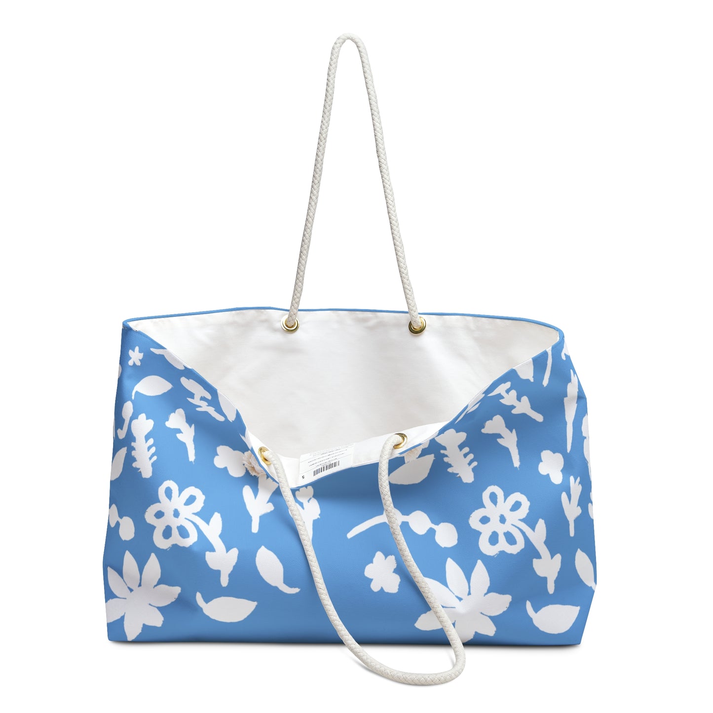 Baby Blue Fall Foliage Weekender Bag