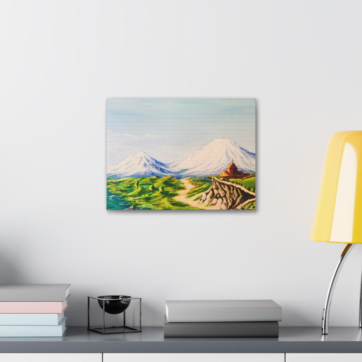 Mount Ararat Stretched Canvas