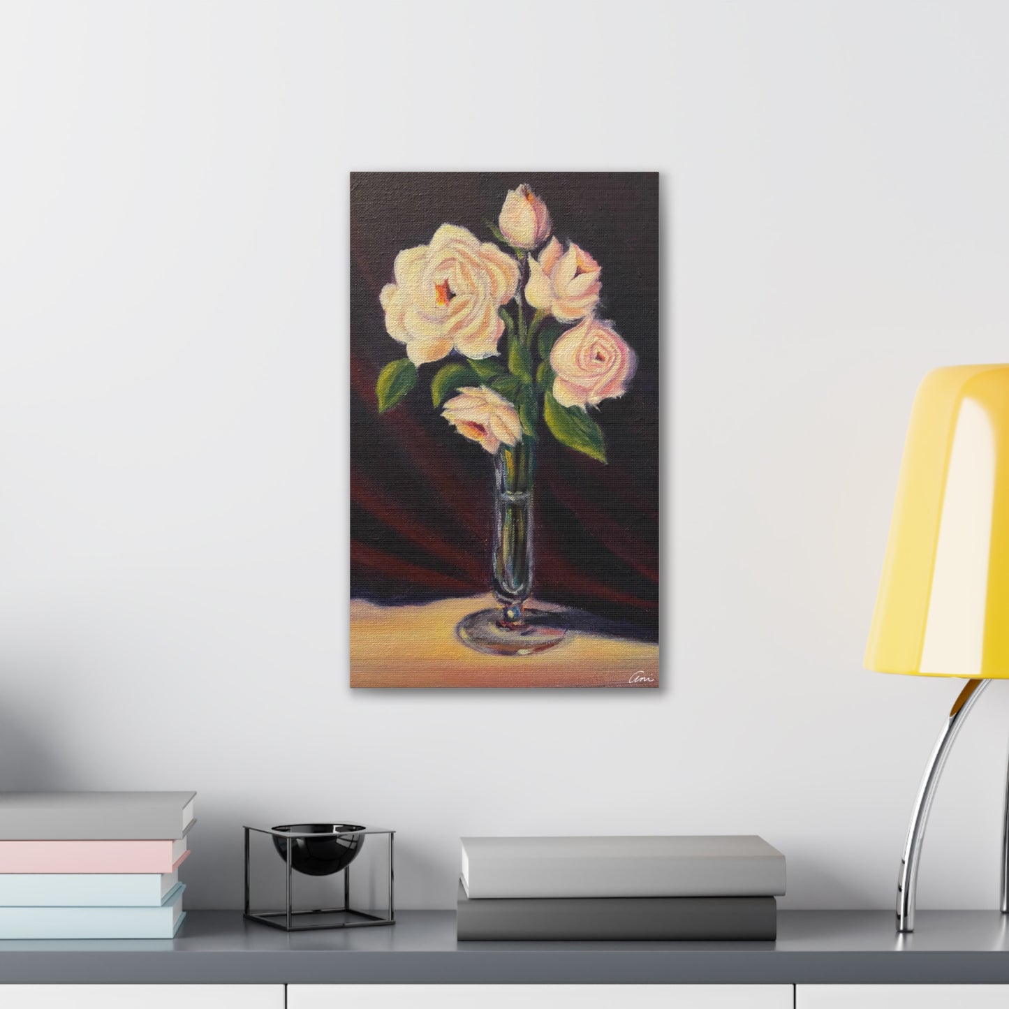 Five Roses Canvas Print