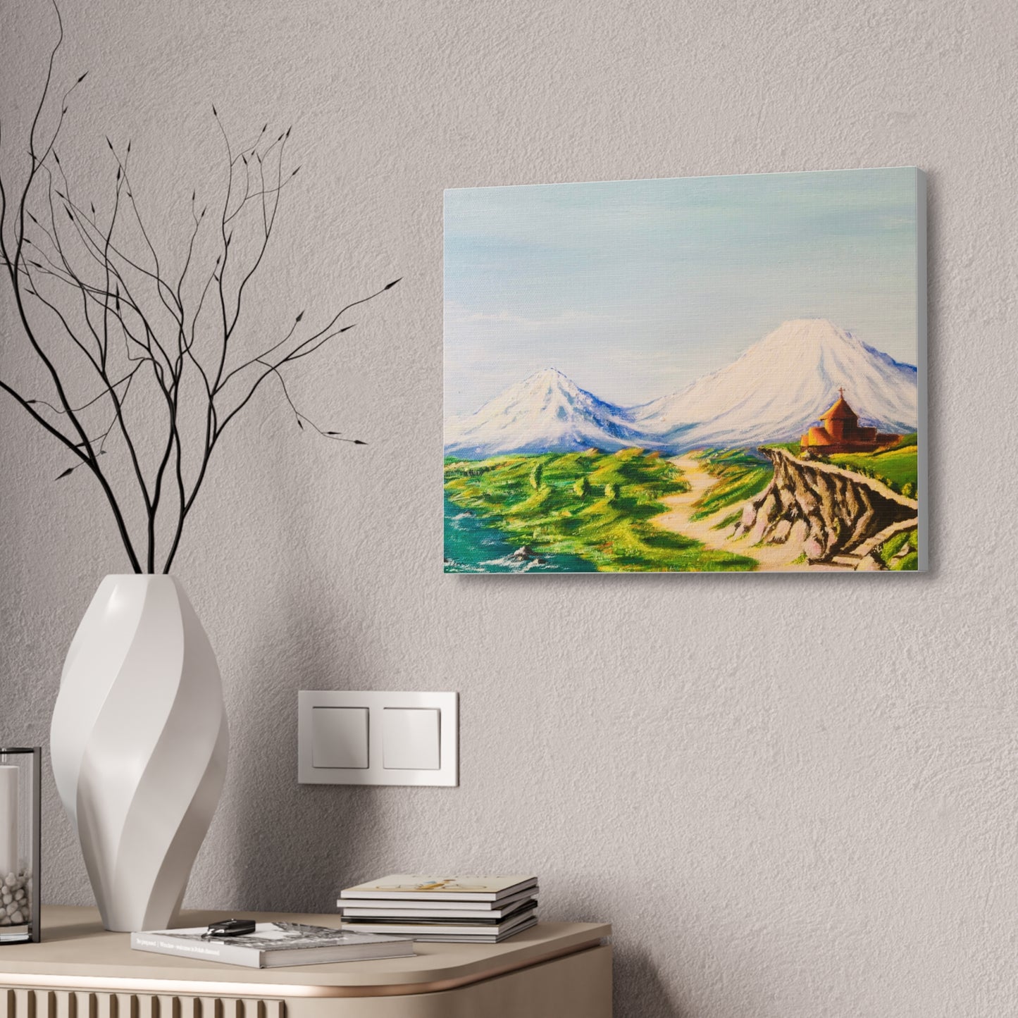 Mount Ararat Stretched Canvas