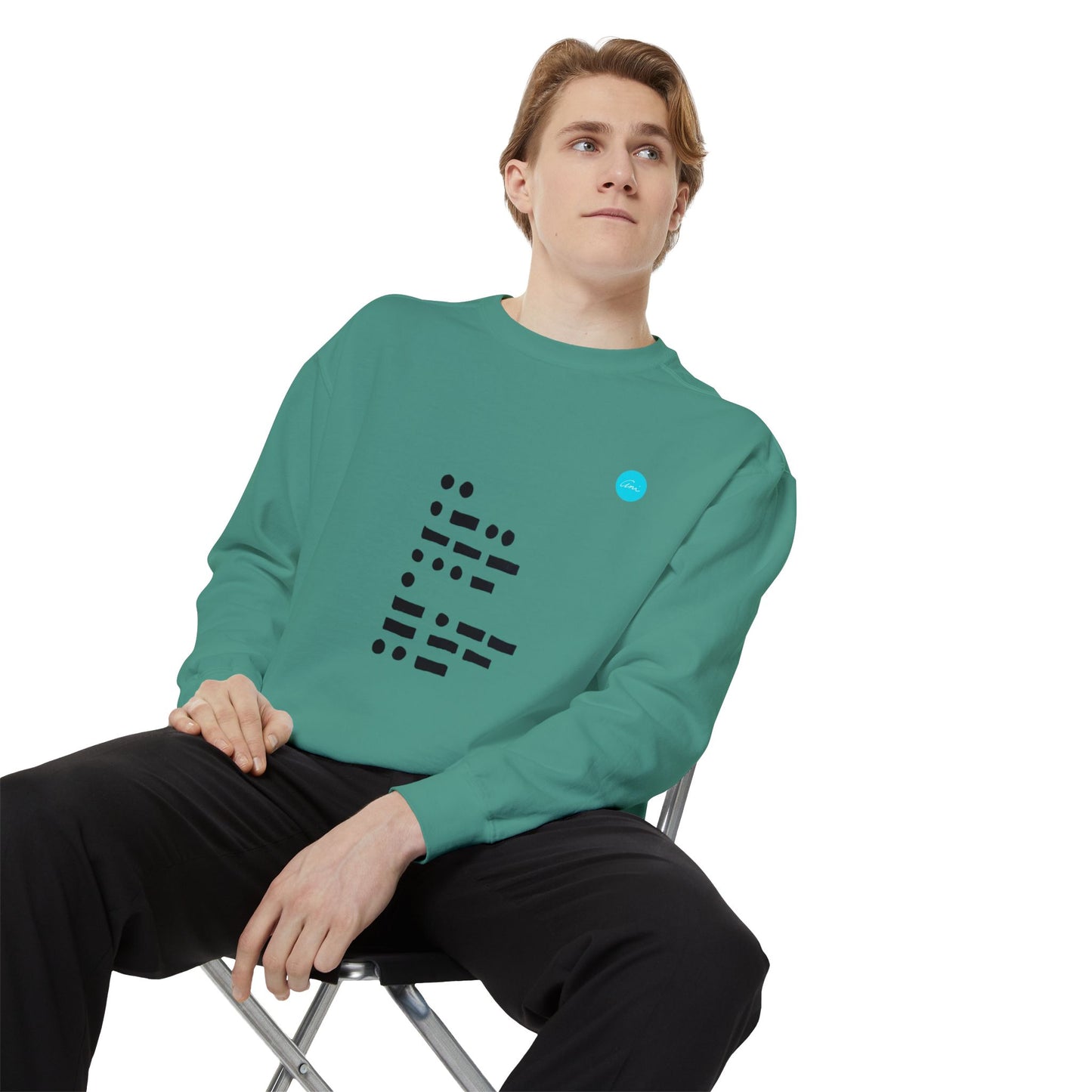 I Love You Morse Code Unisex Sweatshirt