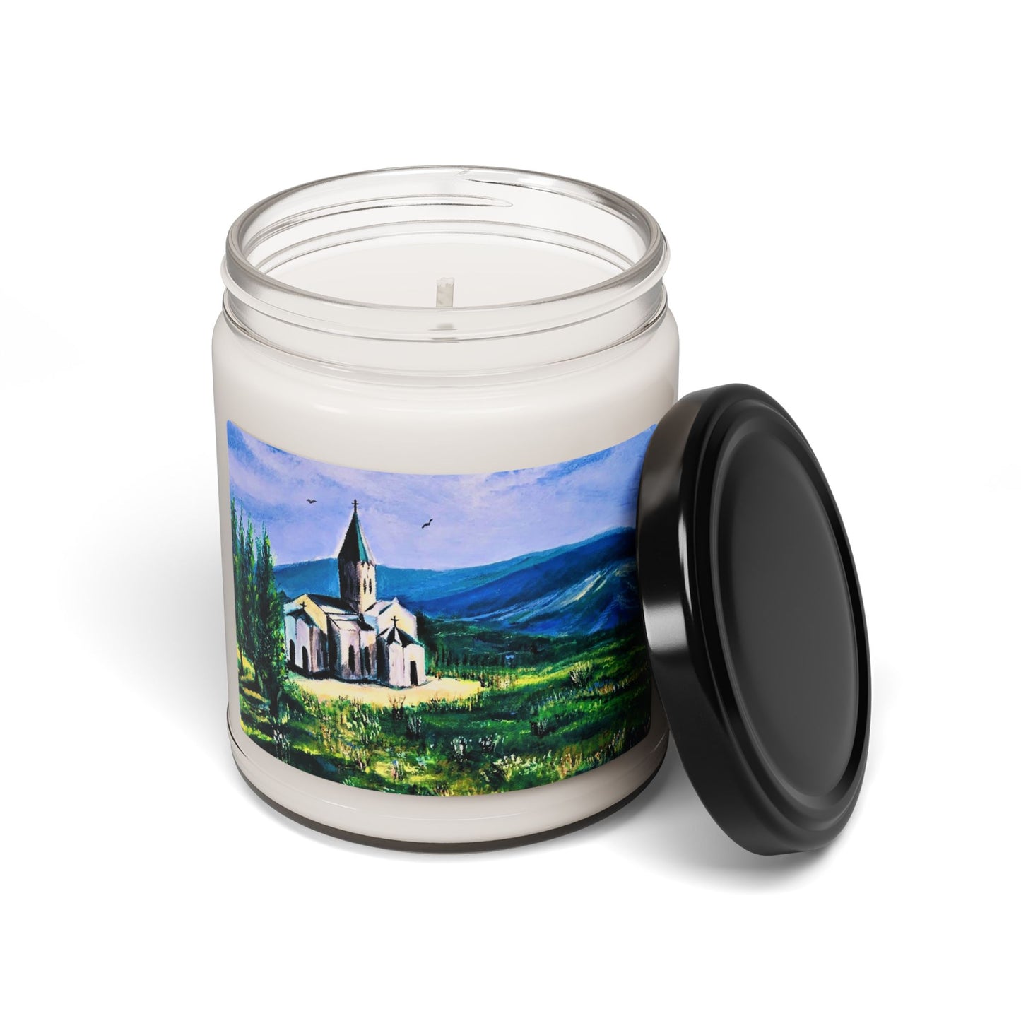 Ghazanchetsots Cathedral Scented Soy Candle, 9oz