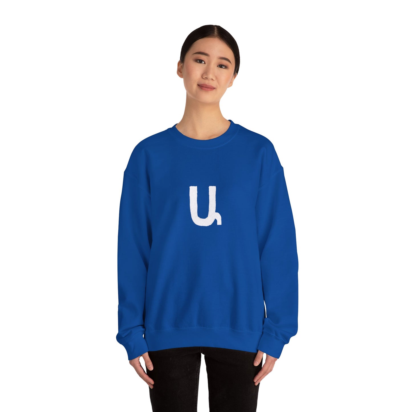 Custom Armenian Letter Unisex Sweatshirt Cool Colors