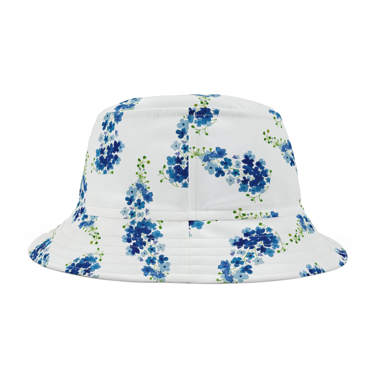 Blue Flowers Bucket Hat