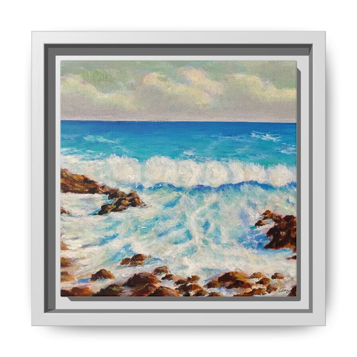 Serenity Canvas Print with Frame