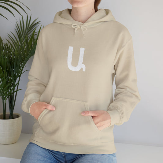 Custom Armenian Letter Unisex Hoodie Neutral Colors