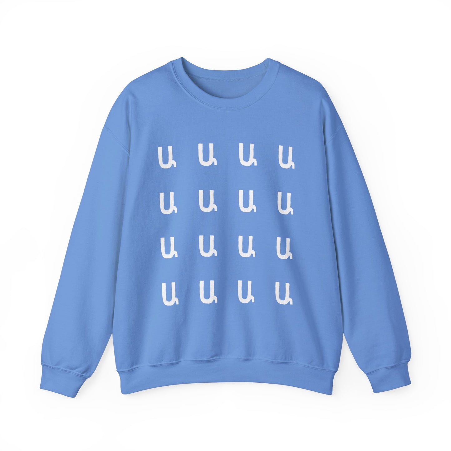 Custom Armenian Letters Unisex Sweatshirt Cool Colors