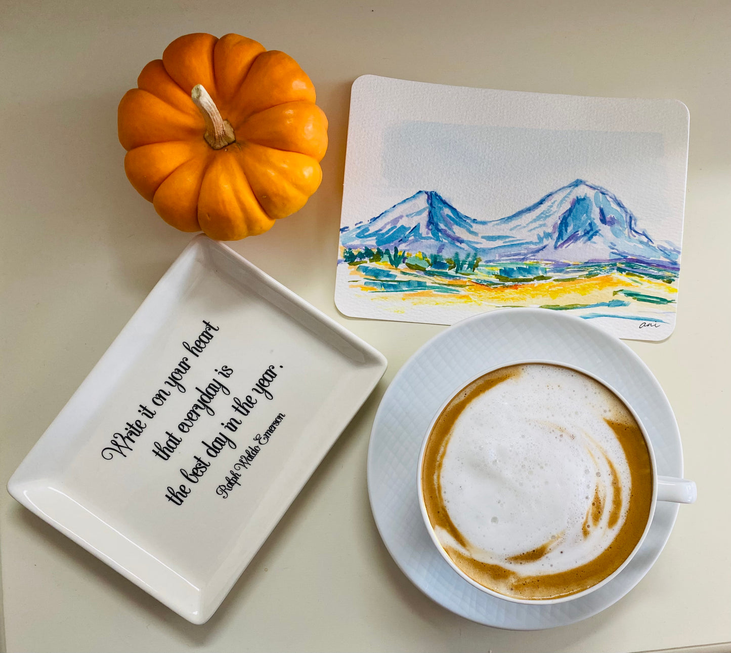 Mount Ararat Original Watercolor