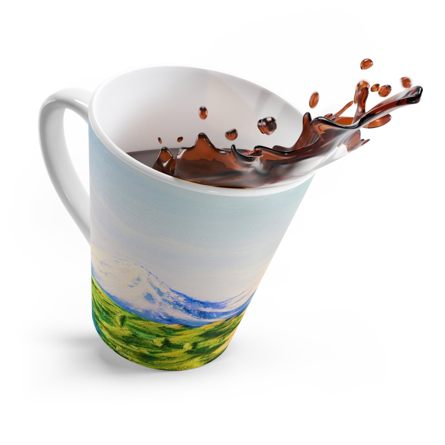 Mount Ararat Latte Mug