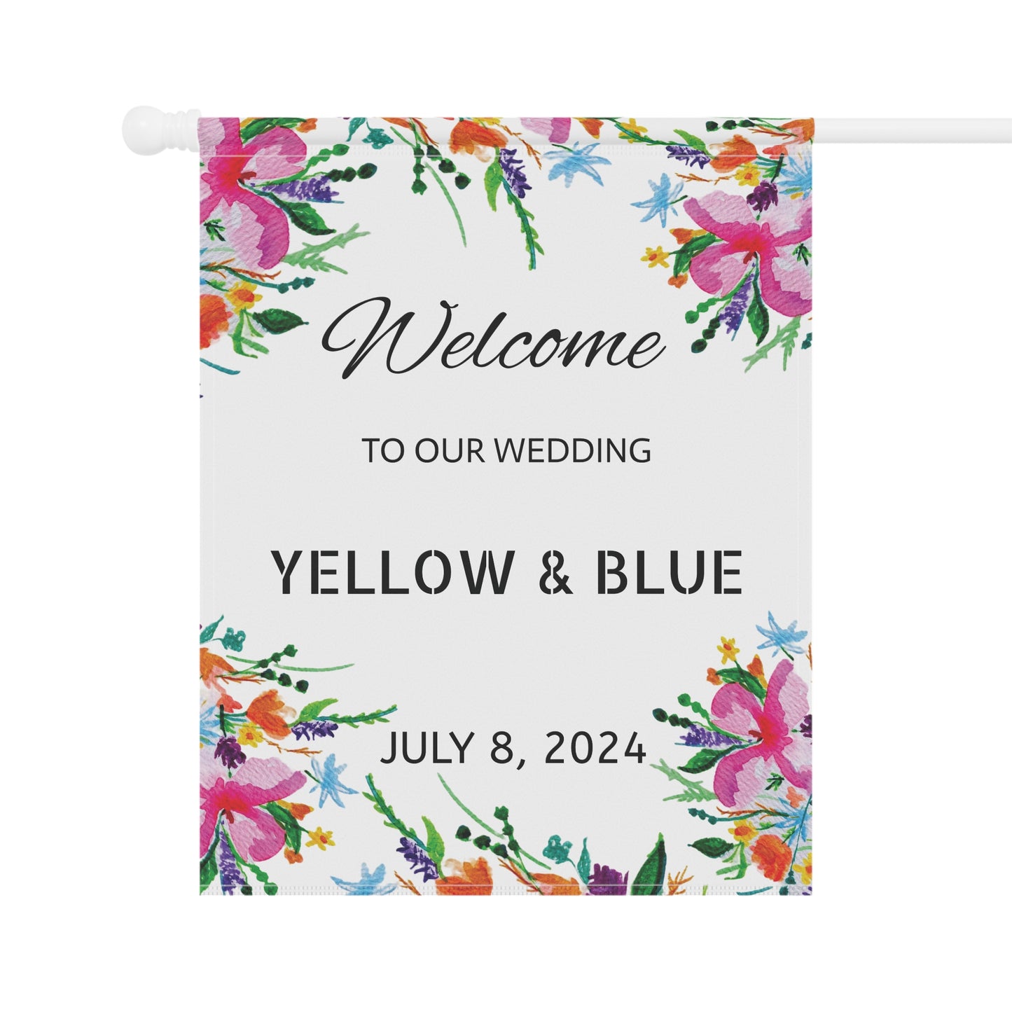 Customizable Summer Bouquet Event Banner