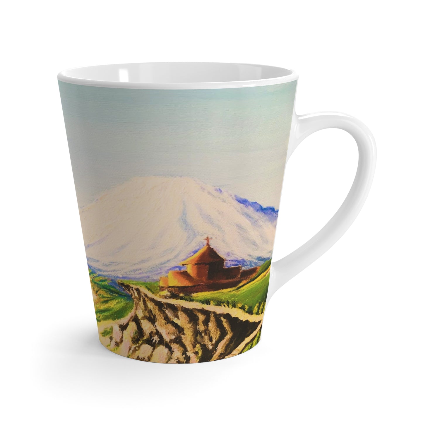 Mount Ararat Latte Mug