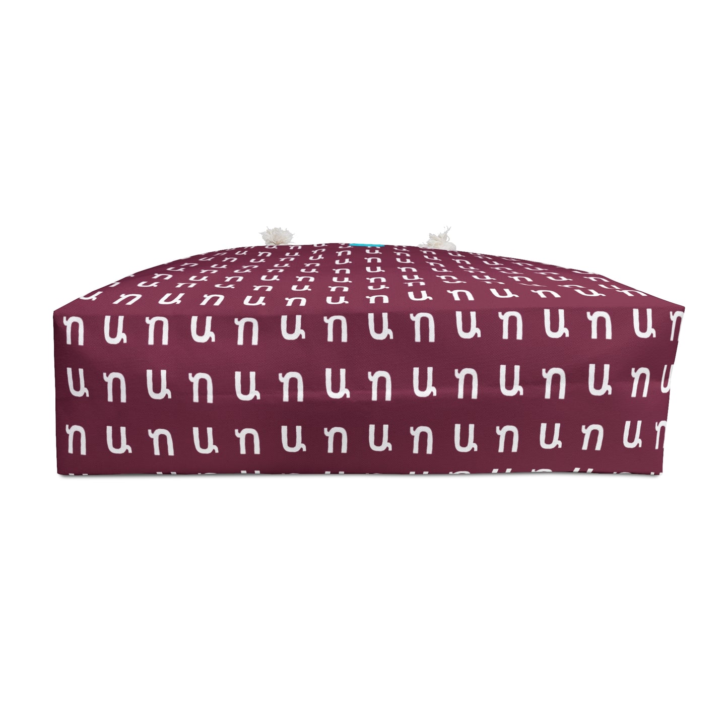 Customizable Armenian Letter Plum Fall Foliage Weekender Bag