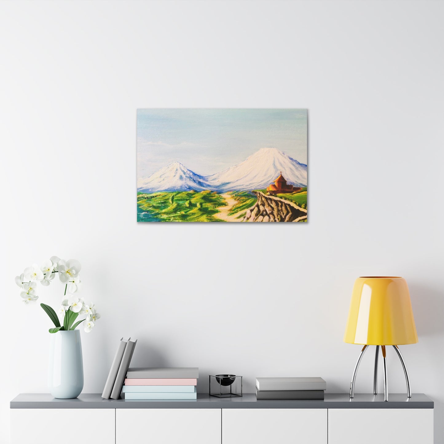 Mount Ararat Stretched Canvas