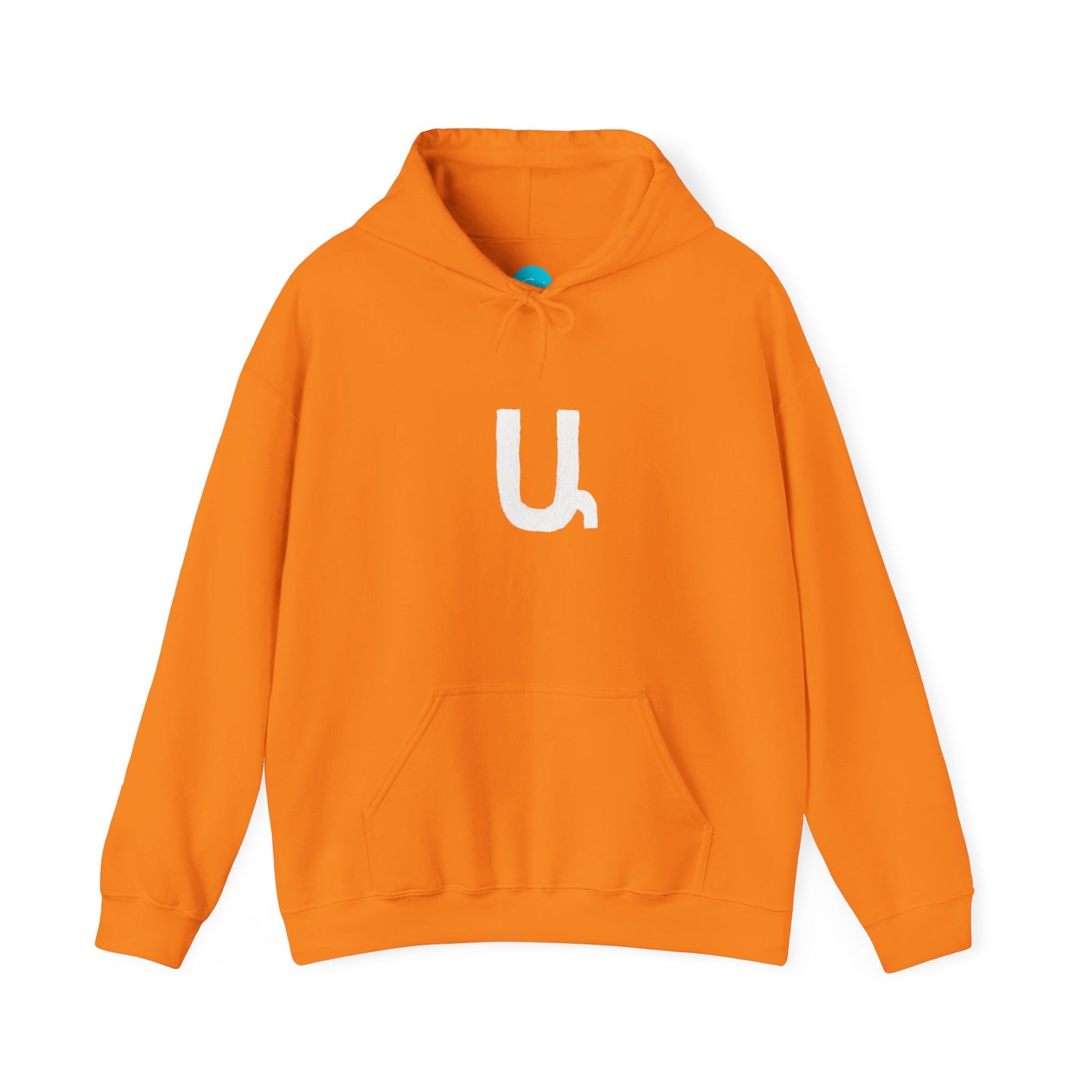 Custom Armenian Letter Unisex Hoodie Warm Colors