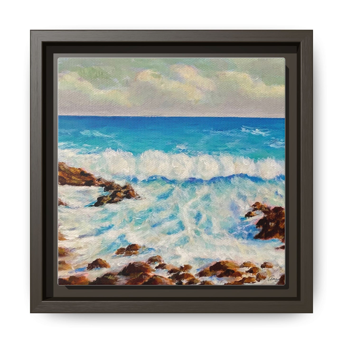 Serenity Canvas Print with Frame
