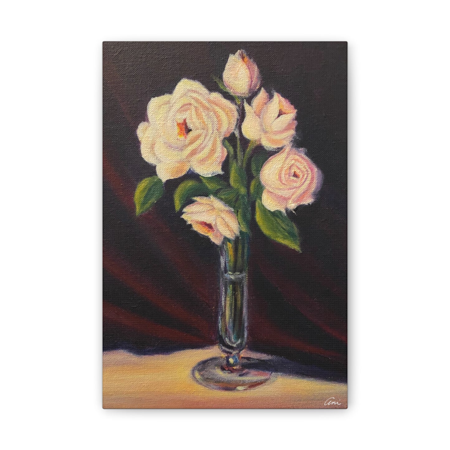 Five Roses Canvas Print