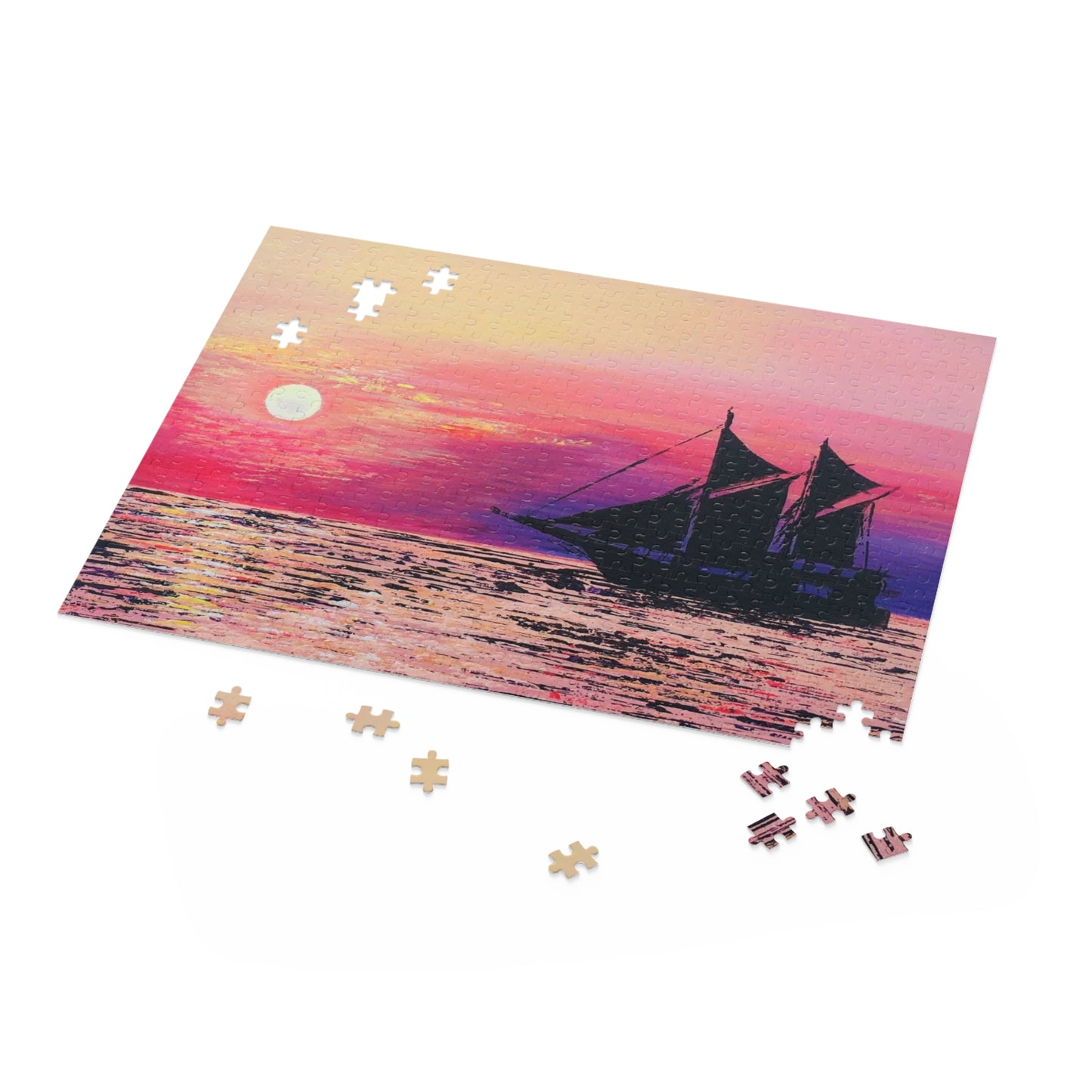 Sailboat Puzzle (120, 252, 500-Piece)