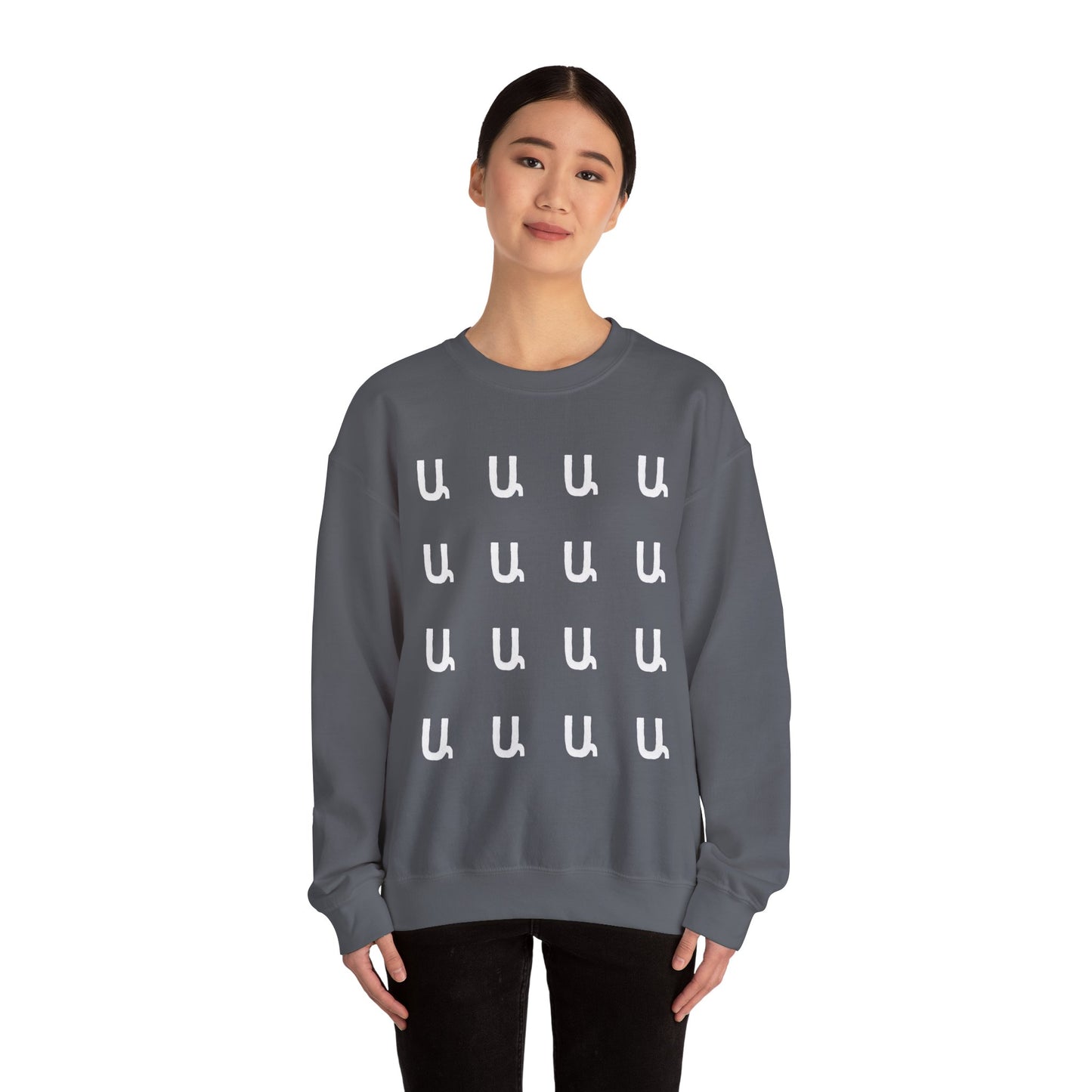 Custom Armenian Letters Unisex Sweatshirt Cool Colors