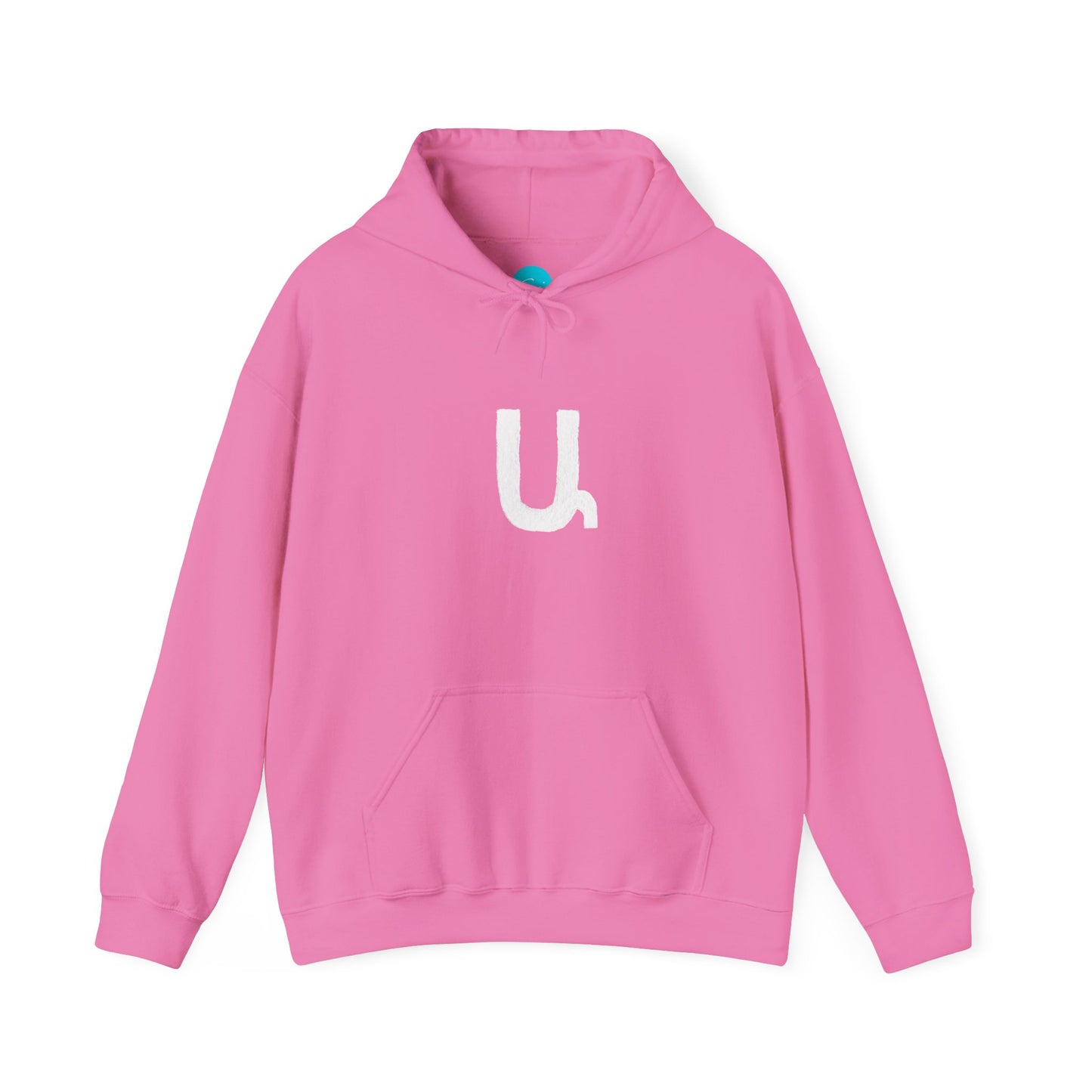 Custom Armenian Letter Unisex Hoodie Warm Colors