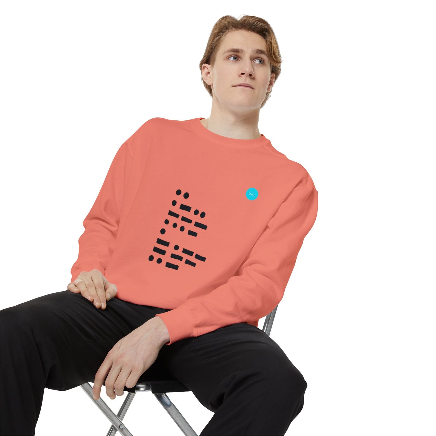 I Love You Morse Code Unisex Sweatshirt