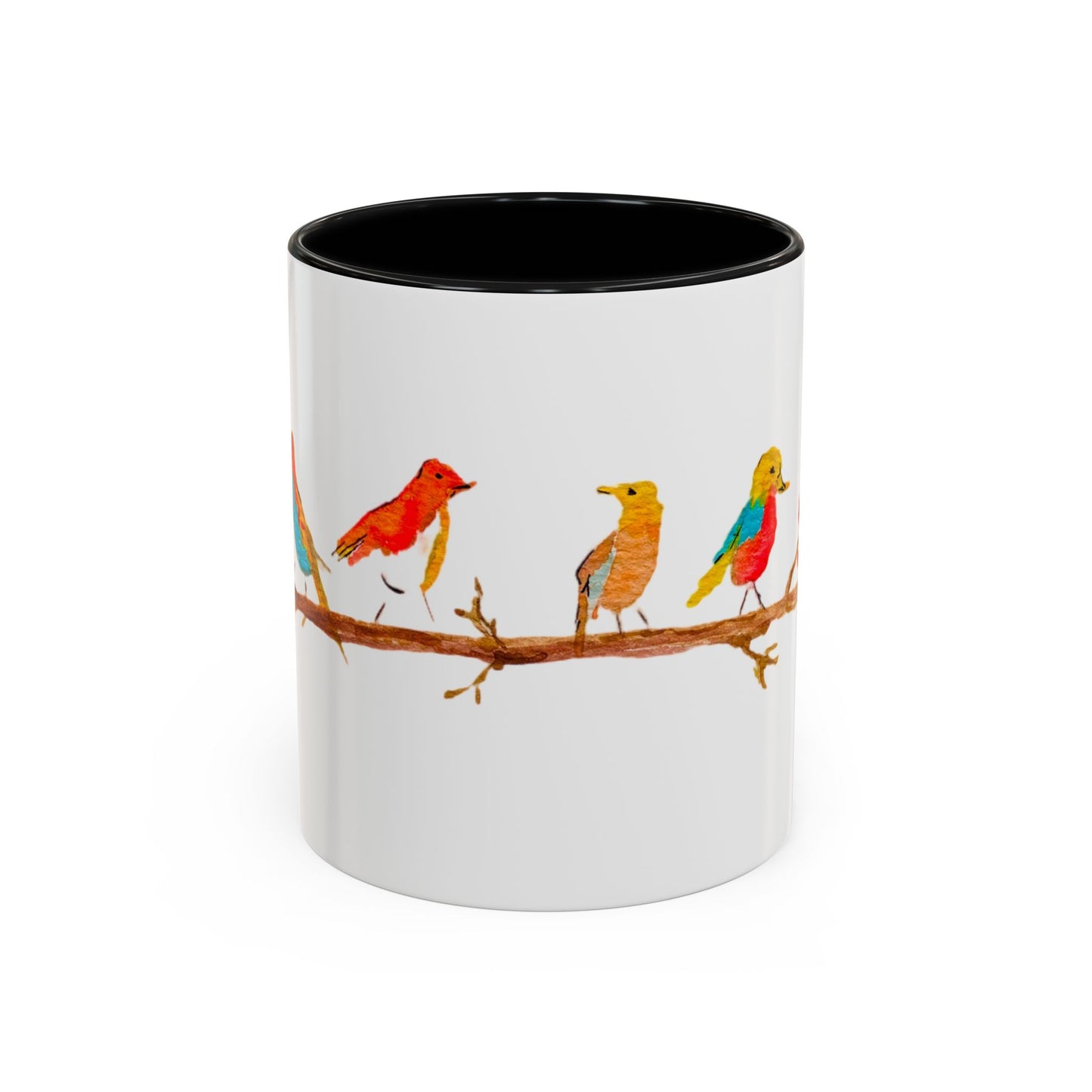 Birds on a Branch Accent Coffee Mug