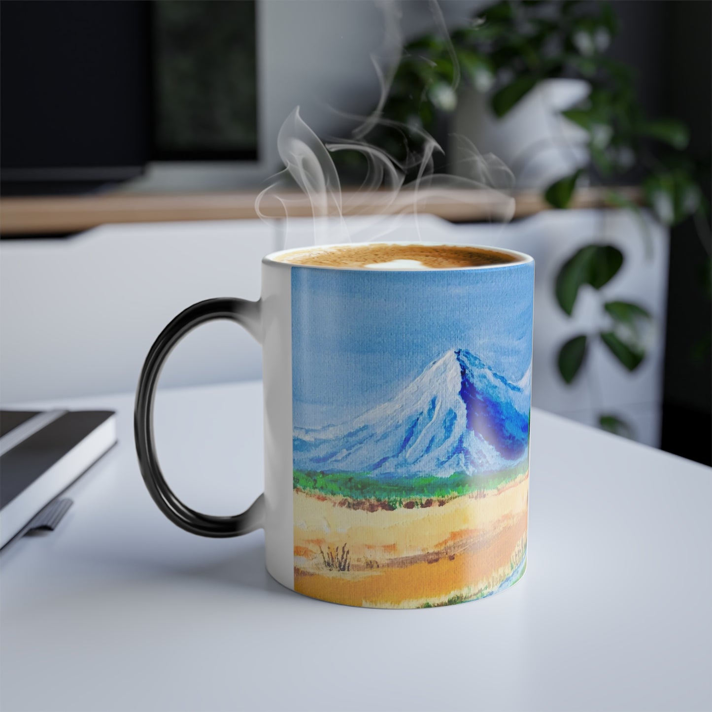Mount Ararat in the Fall Magic Mug