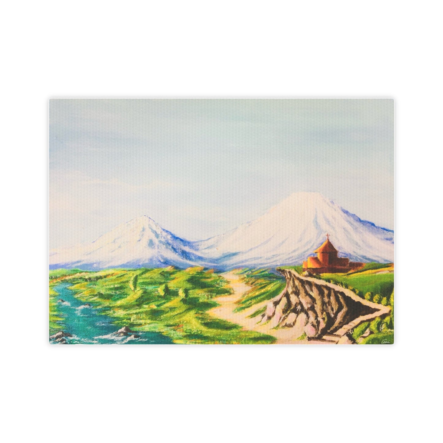 Mount Ararat Canvas Print