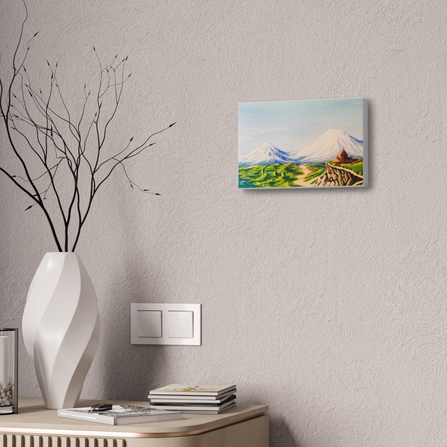 Mount Ararat Stretched Canvas