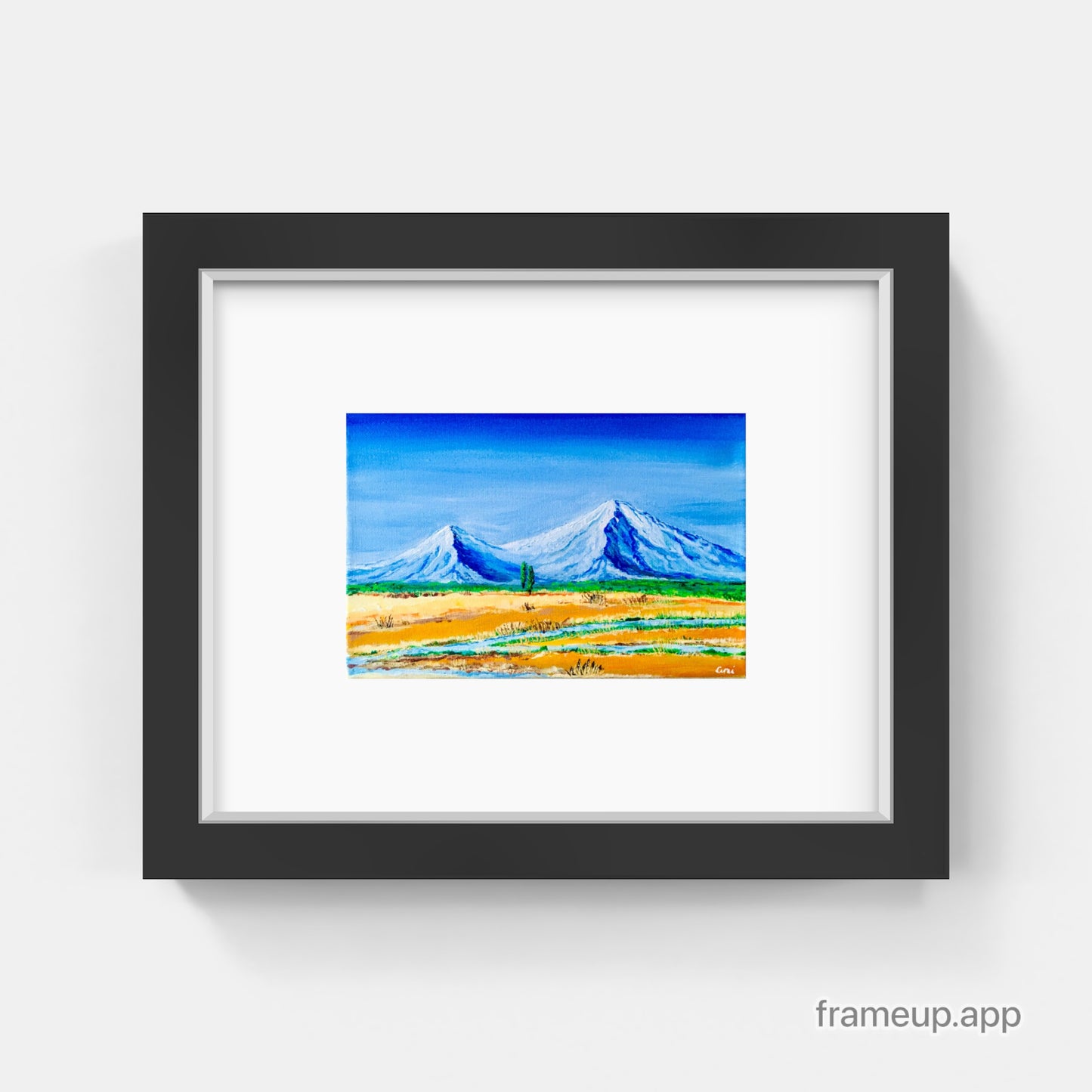 *Sold* Mount Ararat in the Fall Original Painting