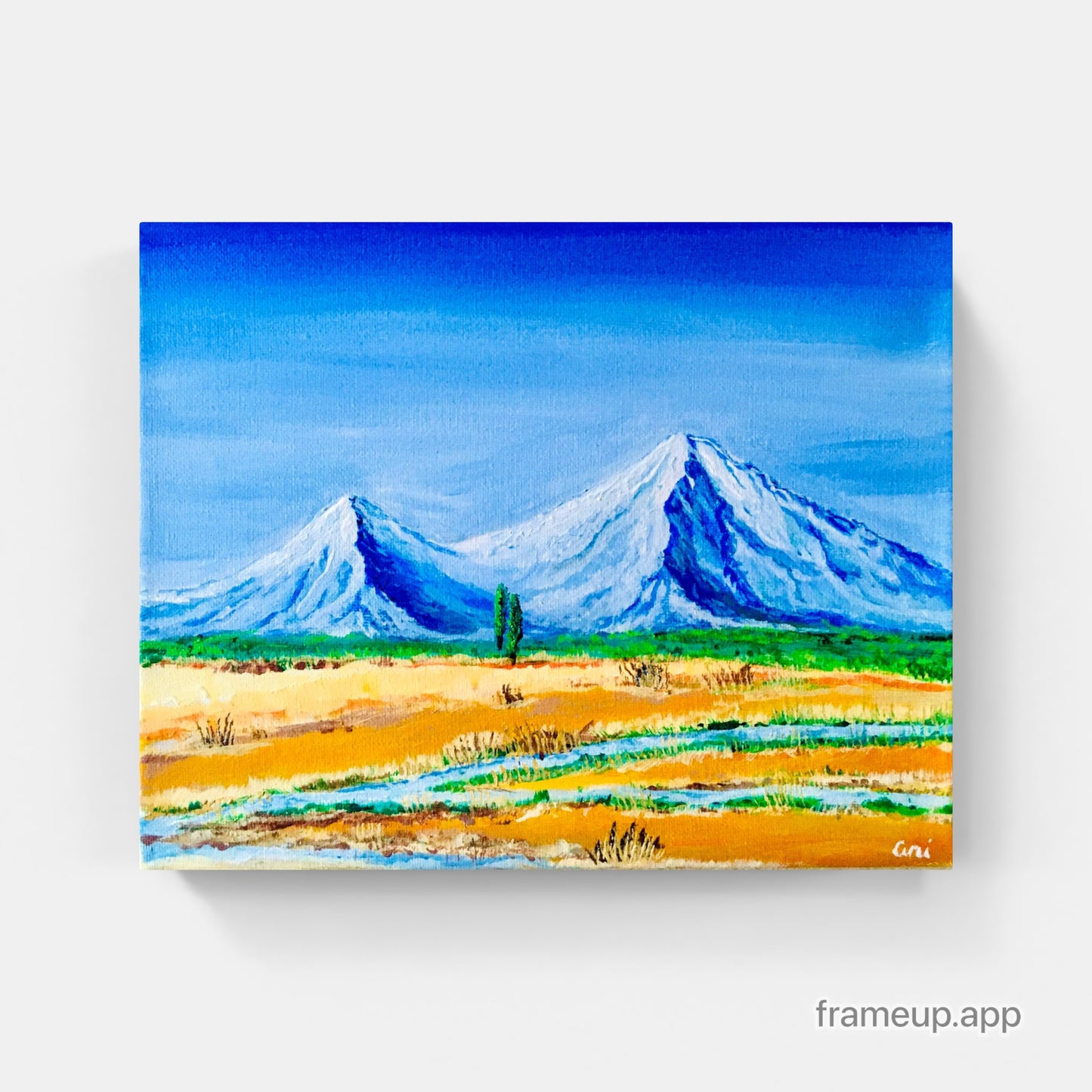 *Sold* Mount Ararat in the Fall Original Painting