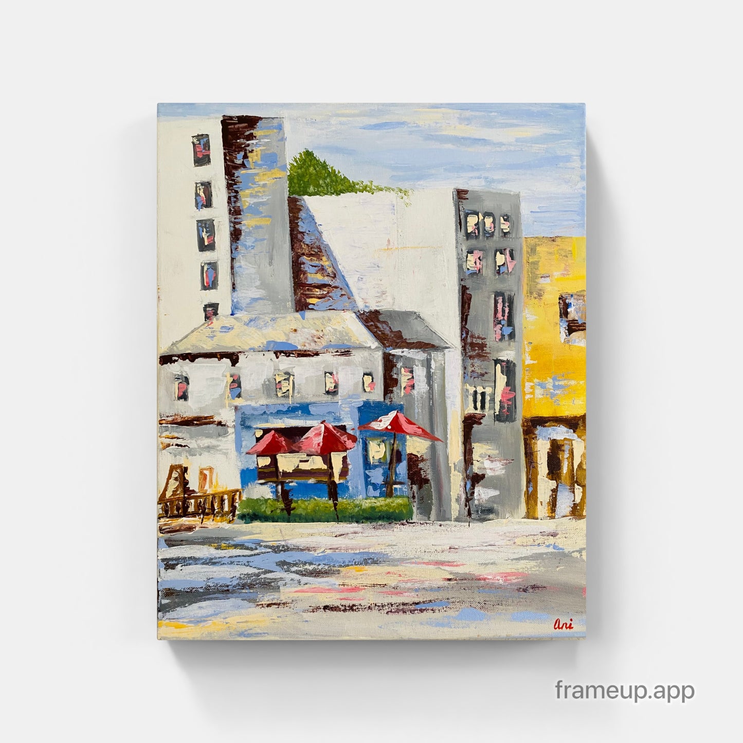 City Original Painting