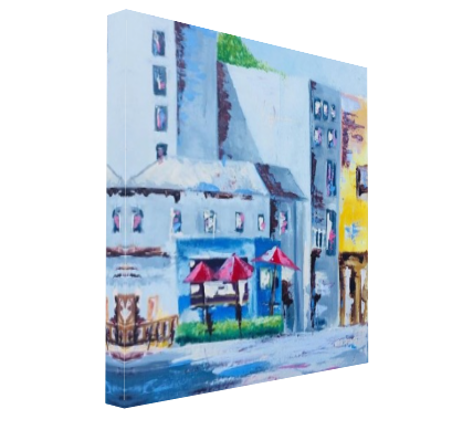 City Canvas Print