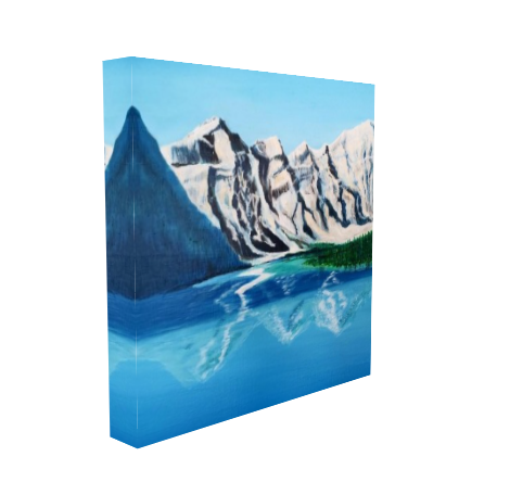 Lake Moraine Canvas Print